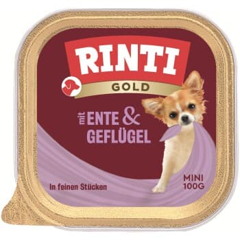 RINTI Gold Mini 16x100g Canard et volaille 16x100 g