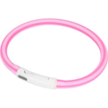AniOne Anneau lumineux en silicone bicolore rose S-M