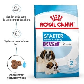 ROYAL CANIN Giant Starter Croquettes Chien 15 kg