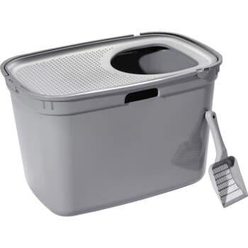 AniOne maison de toilette pour chat à entrée par le haut