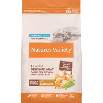 Nature's Variety Healthy Grains Puppy Med/Max Poulet 10kg