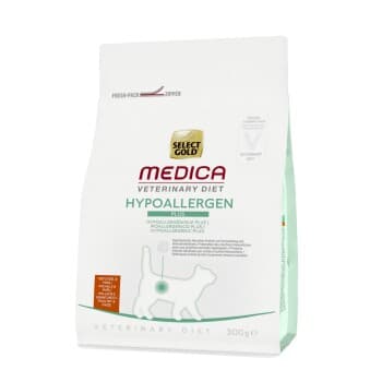 SELECT GOLD Medica Hypoallergénique Plus Croquettes Chat Adulte Volaille et maïs 300 g