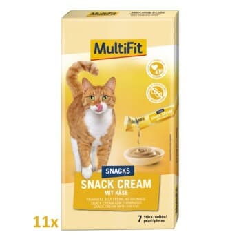 MultiFit Snack Cream x pièce Fromage 11x15 g