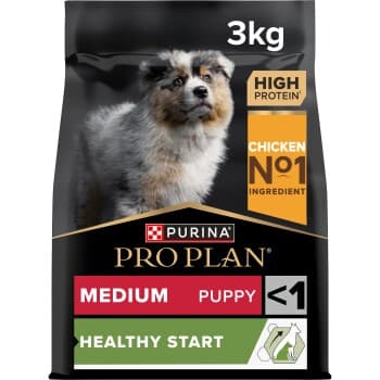 PRO PLAN Puppy Medium Healthy Start Poulet 3 kg