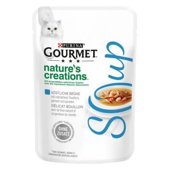 GOURMET Crystal Soup Thon et crevettes 32x40 g