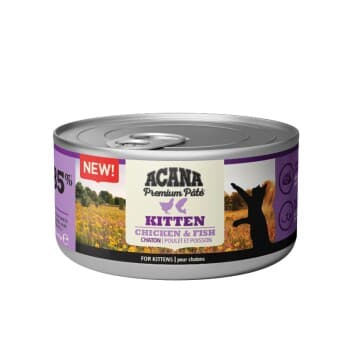 ACANA Premium Pâté Kitten poulet et poisson 24x85 g
