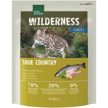 REAL NATURE WILDERNESS Croquettes pour chat adulte True Country 300 g