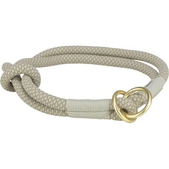 Trixie Soft Rope Collier d'arrêt de traction beige S