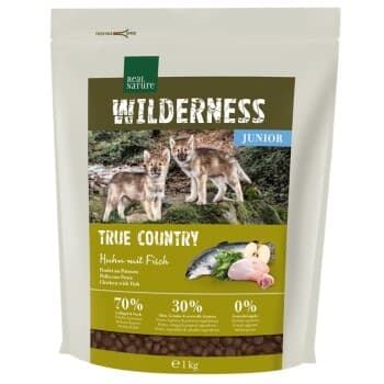 REAL NATURE WILDERNESS Junior True Country poulet au poisson 1 kg
