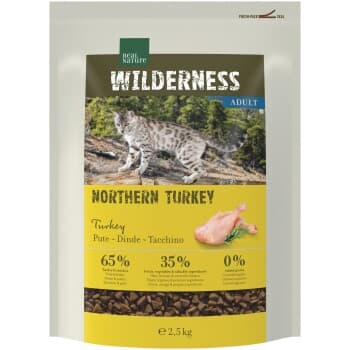 REAL NATURE WILDERNESS Croquettes pour chat, Adulte, Northern Turkey, 2,5 kg