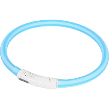 AniOne Anneau lumineux en silicone bicolore bleu S-M