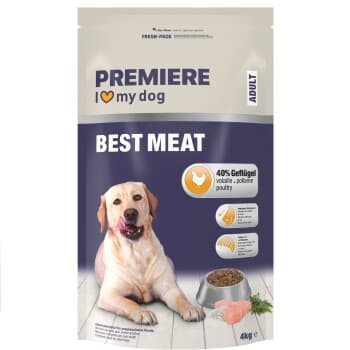 PREMIERE Best Meat aliments secs pour chien adulte Volaille 4 kg