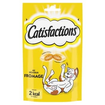 Dreamies CATISFACTIONS Friandises au fromage pour chat et chaton