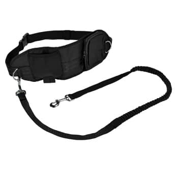 FIT+FUN Ceinture de jogging et laisse