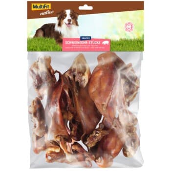 MultiFit native morceaux d’oreilles de porc 500g