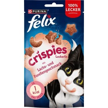 Felix Crispies Saumon et truite 8x45 g