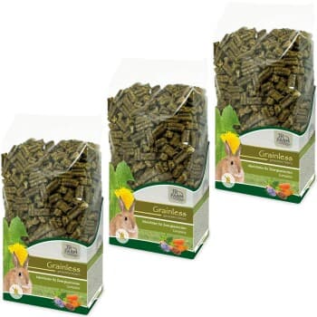 JR Farm Grainless Complete lapins nains 3x1,35 kg