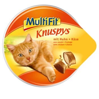MultiFit Knuspys Poulet et fromage 7x60 g