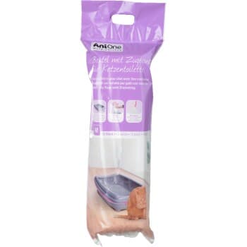 AniOne Sac avec cordon pour toilettes pour chat M