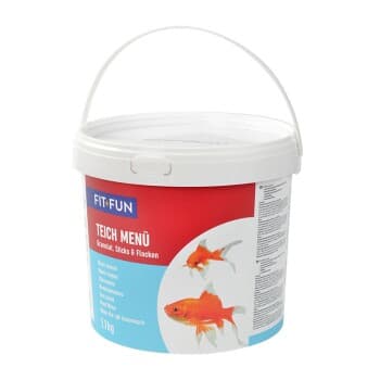 FIT+FUN Fit + Fun Menu Bassin, Aliment complet pour Poisson de Bassin 1,1 kg