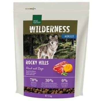 REAL NATURE WILDERNESS bœuf et chèvre 1 kg