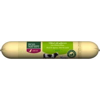 REAL NATURE Original Adult Roll Chat Boeuf et agneau avec cottage cheese 12x70 g