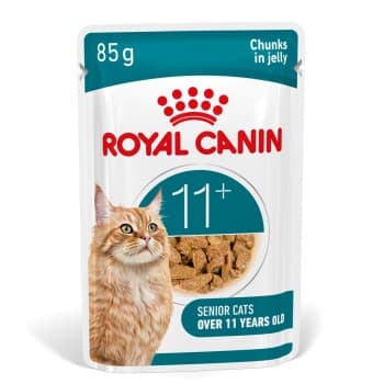ROYAL CANIN Nourriture humide pour chats, Senior Ageing 11+, gelée 12x85 g