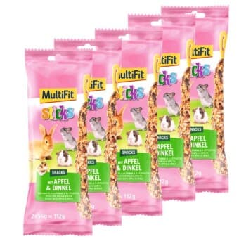 MultiFit Sticks aux Pommes & à l’Épeautre 5x112 g