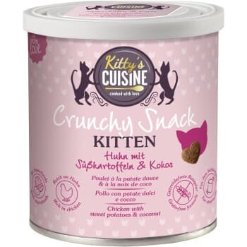 Kitty's Cuisine Crunchy Snack Friandise Chaton Poulet 100 g