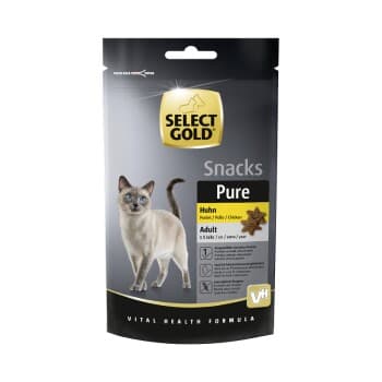 SELECT GOLD Pure Friandises Chat Adulte Poulet 8x75 g
