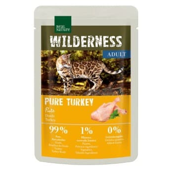 REAL NATURE Wilderness Adult Pure Turkey 24x85 g