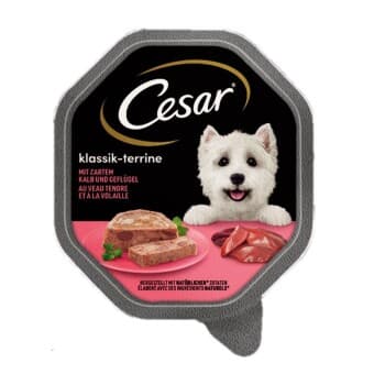 Cesar classique Veau et volaille 14x150 g