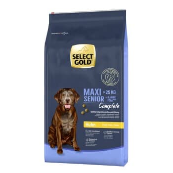SELECT GOLD Complete Croquettes Chien Senior Maxi Poulet 12 kg