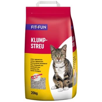 FIT+FUN Litière agglomérante pour chats 20 kg