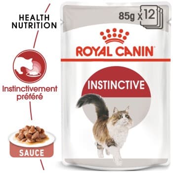 ROYAL CANIN Instinctive Adult en sauce 12x85 g