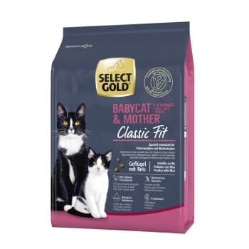 SELECT GOLD Classic Fit Croquettes Chaton & Mère Volaille & riz 2,5 kg