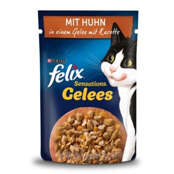 Felix Sensations Gelées Poulet et carottes 52x85 g