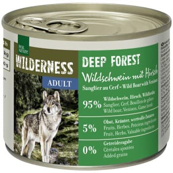 REAL NATURE WILDERNESS Adult DEEP FOREST Sanglier et Cerf 12x200 g