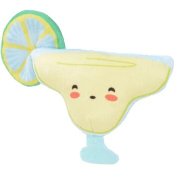 FIT+FUN jouet pour chat lot de 2 jouets cocktail en peluche, avec film froissé 10 × 5 cm