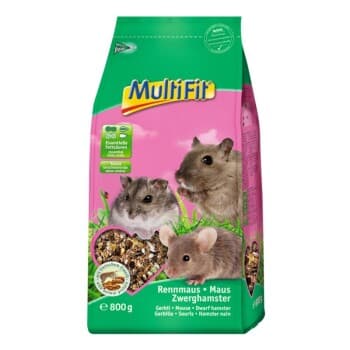MultiFit Aliment pour Rongeurs : souris, gerbilles et hamsters nains 800 g