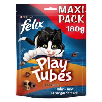Felix Play Tubes 5 x 180 g Goût de poulet et de foie