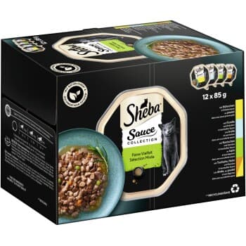 Sheba Multipack Collection en sauce Fine variété 12x85 g