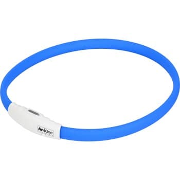 AniOne Anneau lumineux en silicone bleu L-XXL