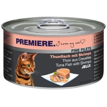 PREMIERE Fine Filets Thon aux crevettes 24x100 g