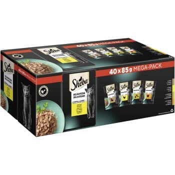 Sheba Délicatesse en gelée 40 x 85 g