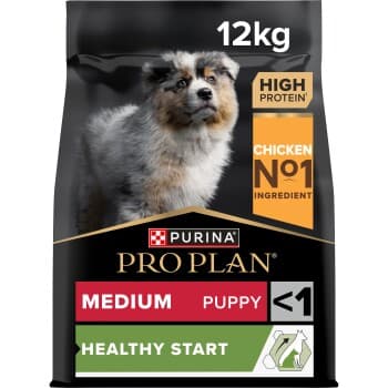 PRO PLAN Puppy Medium Healthy Start Poulet 12 kg