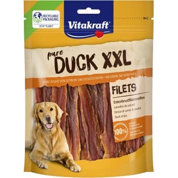 Vitakraft Canard XXL Filets de poitrine de canard en lanières 250 g