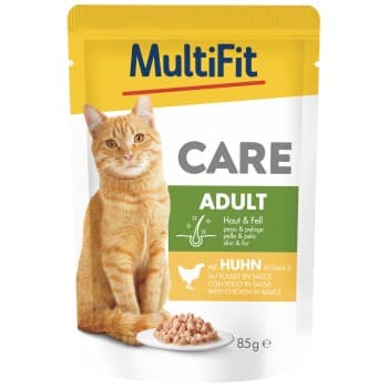 MultiFit Care nourriture humide pour chat adulte au poulet Poulet 48x85 g