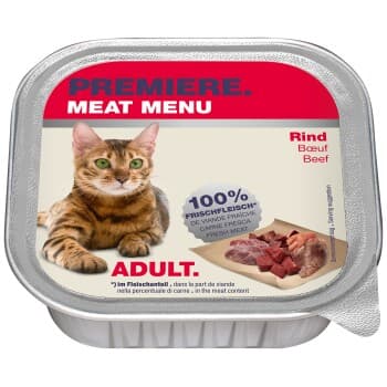 PREMIERE Meat Menu Adult Bœuf 16x100 g