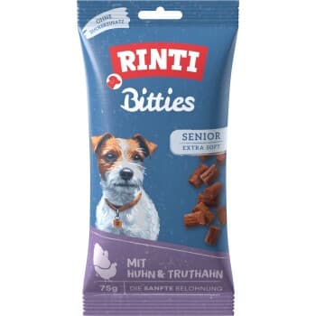RINTI Bitties Senior poulet & dinde 16x75 g